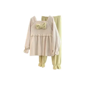 Ta Yan Pajama Set Women's Apricot Green