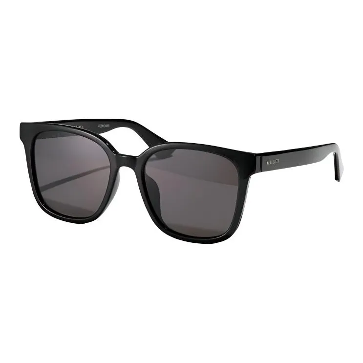 GUCCI Plastic Square Sunglasses Women's Black-0