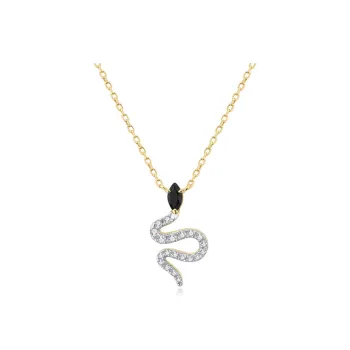 Agatha S925 Silver Necklaces Women's Gold