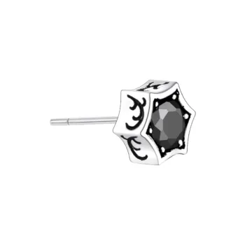 BLESSED BULLET Copper Alloy Stud Earrings Unisex