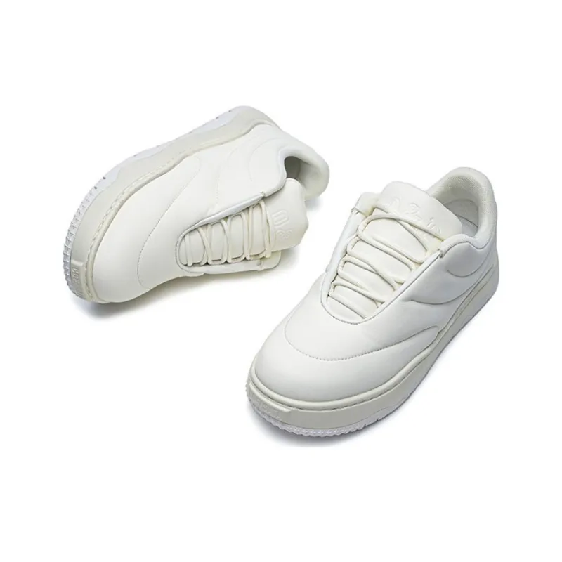Bellum Han Low Top Skateboard Shoes Unisex White-2