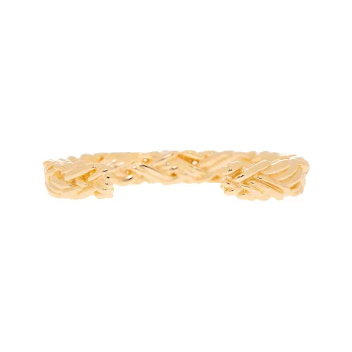 Bottega Veneta Silver Bangles Women's Gold