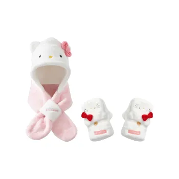 Sanrio Hello Kitty Polyester Knit Gloves Unisex
