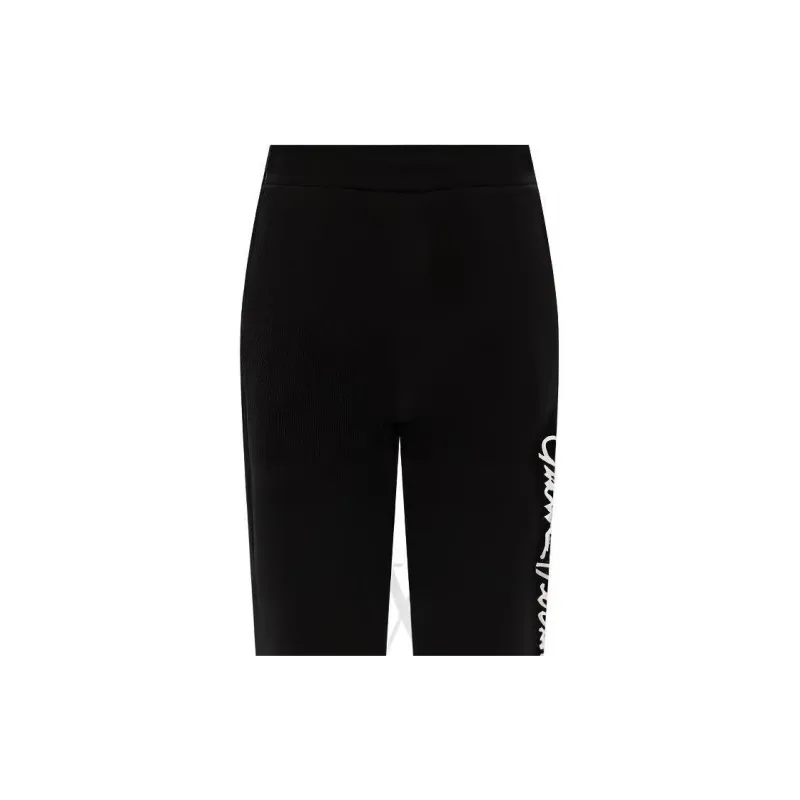 VERSACE VERSACE Knitted Sports Pants Men's Black-2