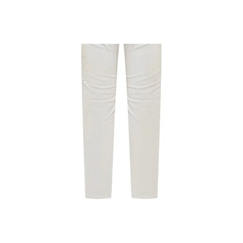 DSQUARED 2 Paint Splatter Straight Leg Skinny Jeans-5