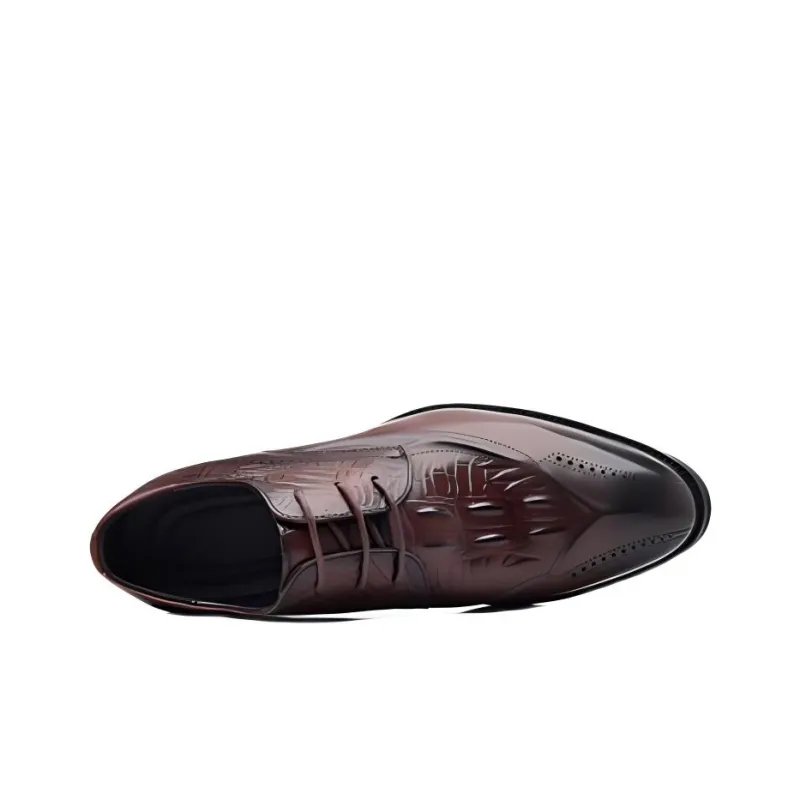 Help Dress Shoes Men Low Top-5