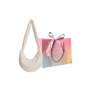 Yalu Fuzzy Crossbody Bags Shoulder Bags Women's White Gray/Yellow/Khaki/Green/Pink