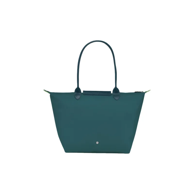 LONGCHAMP Le Pliage Green Polyamide One Shoulder Handbag Tubas Women's Peacock Blue-2