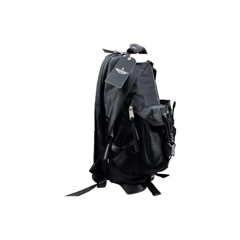 Indispensable Polyester Backpacks Backpack Regular Unisex Black-2
