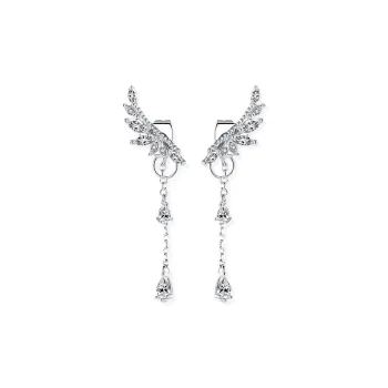 BTOE 925 Sterling Silver Stud Earrings Women's