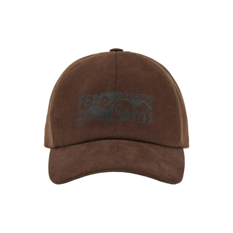 Ferragamo Logo print Cap-1