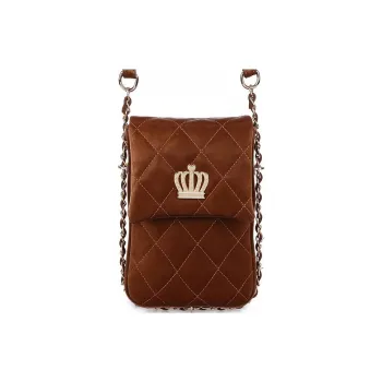JUZI Polyethylene Shoulder Bag Crossbody Bag Women's Brown