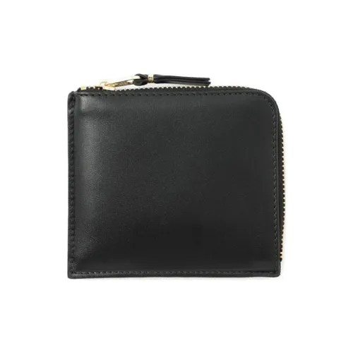 CDG Calfskin Wallet Men's Black