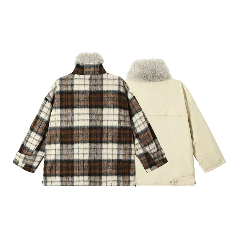 BE ALL KABUTO Velvet feel Coat Women's Multicolor-2