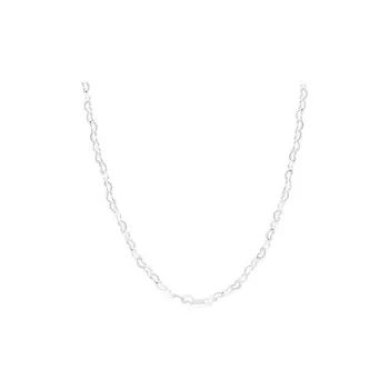 CUTE DAME S999 Sterling Silver Necklaces Women's Silver