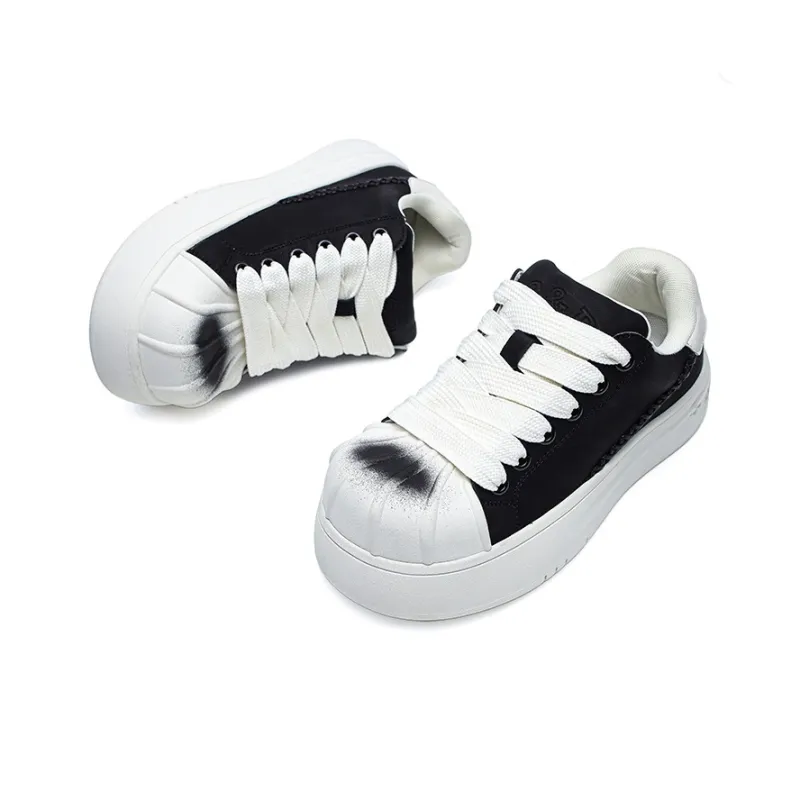 Bellum Han Coverage Low Top Skateboard Shoes Unisex White-2