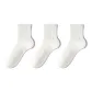 White Crew Socks 3 Pack