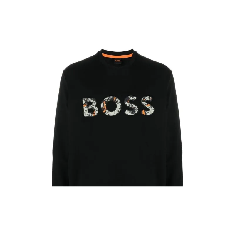 HUGO BOSS FW22 Sweatshirt Men's Black-4