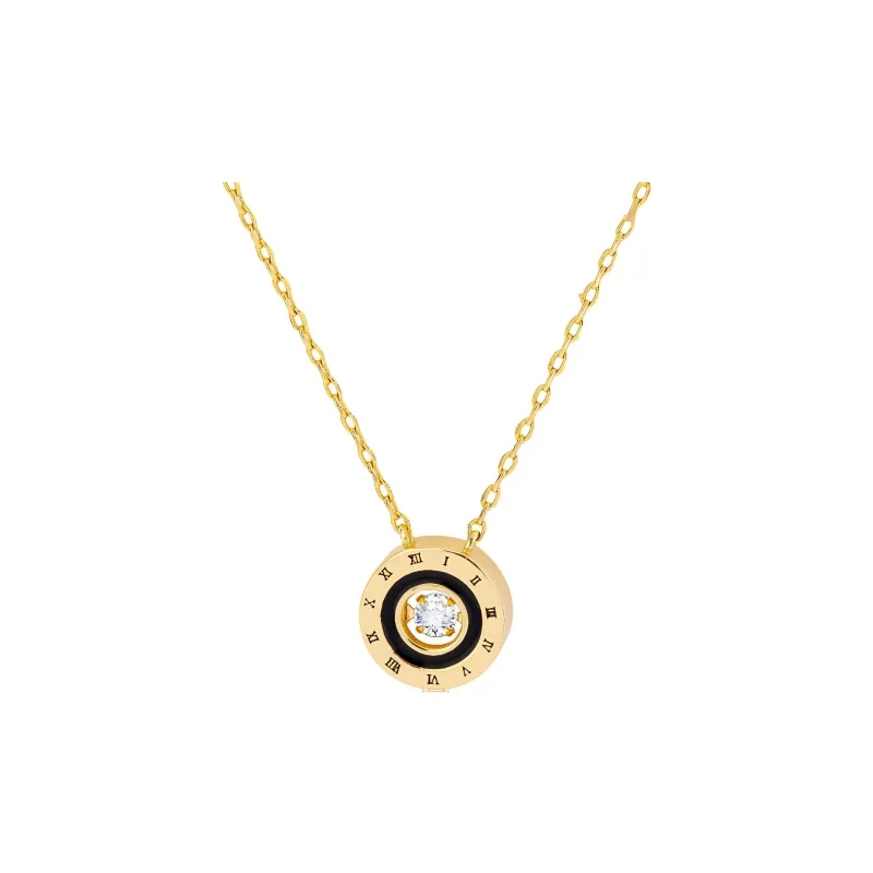 YYOGURT Copper Necklaces Women's-0