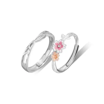 Onakiiko S925 Silver Ring Gift Box Set Unisex