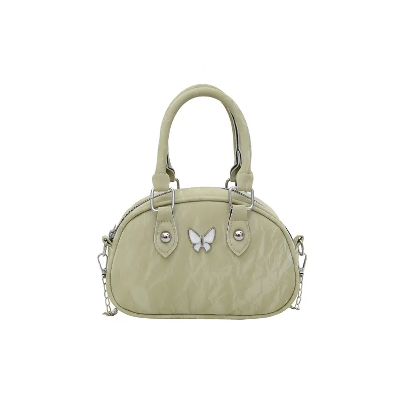 Yalu PU Shoulder Bag, Crossbody Bag, Handbag Women's Silver/Black/Green/Blue/Pink-7