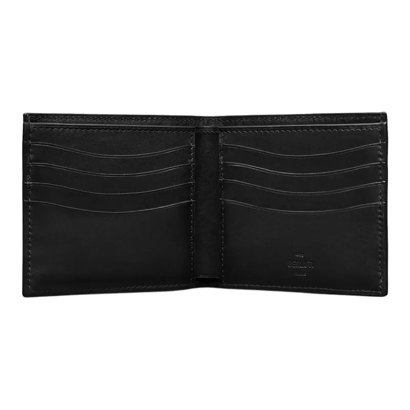 BERLUTI Cow Leather Wallet Men's Coffee-2