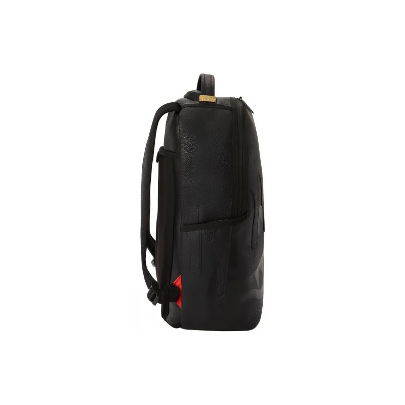 SPRAYGROUND Fabric Detail Backpack Regular Men's Black-3