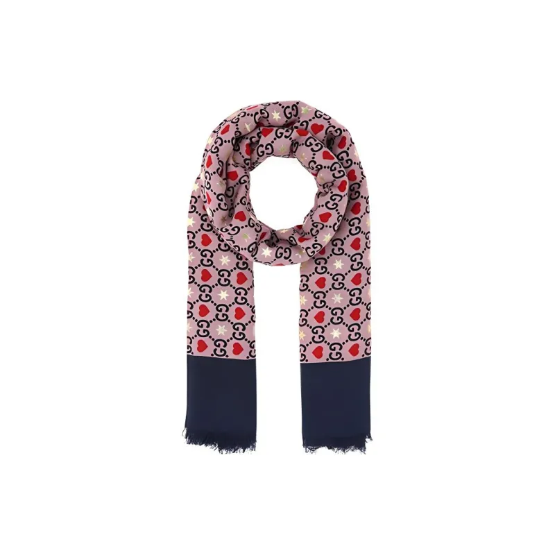 GUCCI Shawls Women's GG Red Print-0