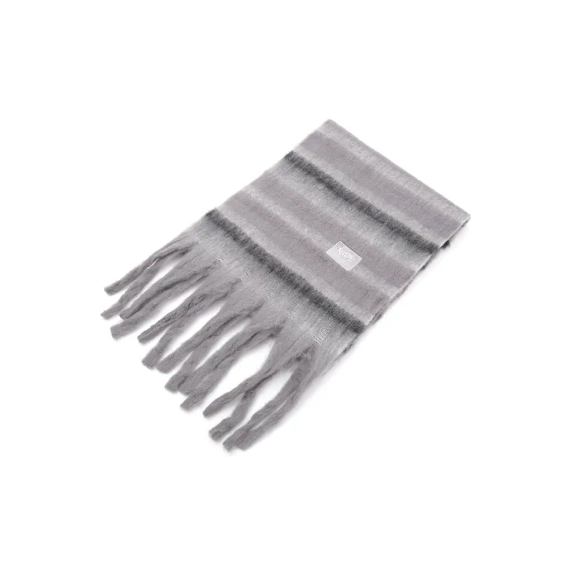 KENMO Polyester Knit Scarves Unisex-5