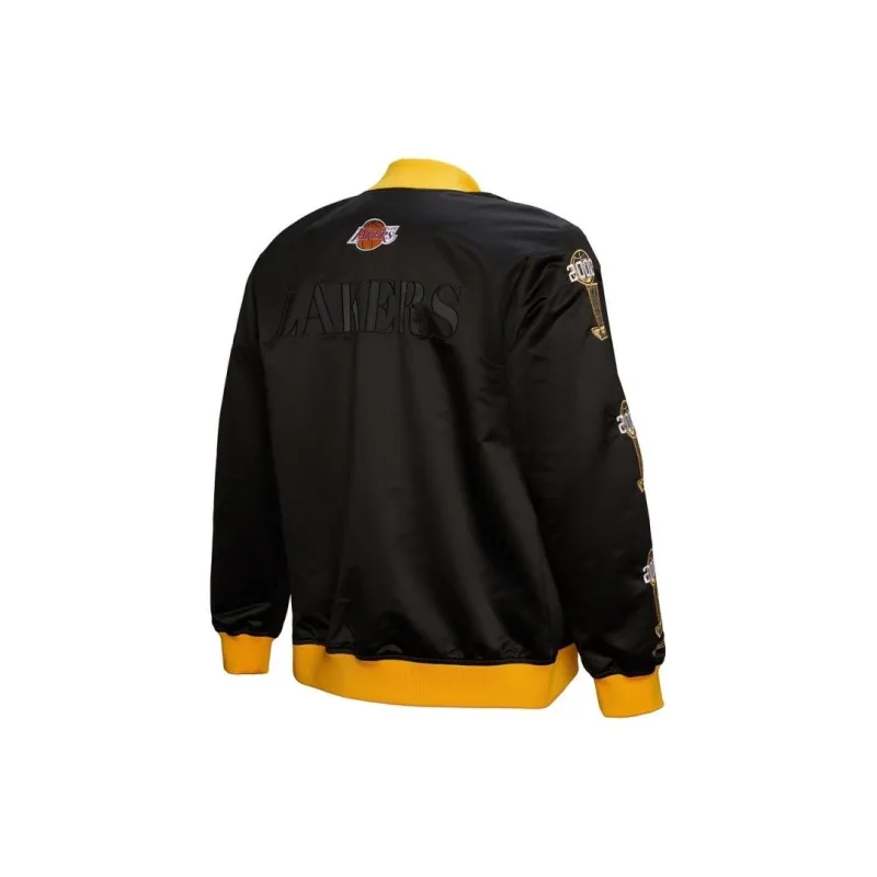 Mitchell & Ness x NBA Los Angeles Lakers Jackets Coats Unisex Black-2