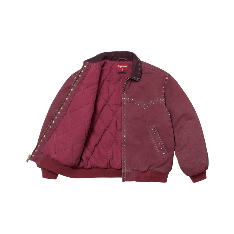Supreme B.b. Simon Studded Work Jacket - POIZON