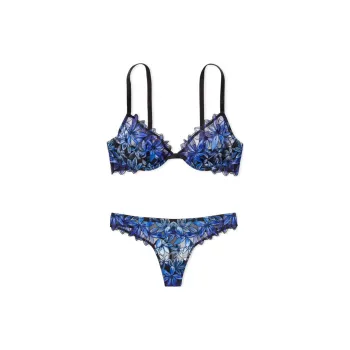 Victoria's Secret Underwear Set Women's Peacock Blue