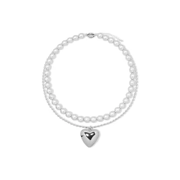 AWE Titanium Steel Shell Pearl Fever Same Style Luxury Niche Collarbone Chain Women's