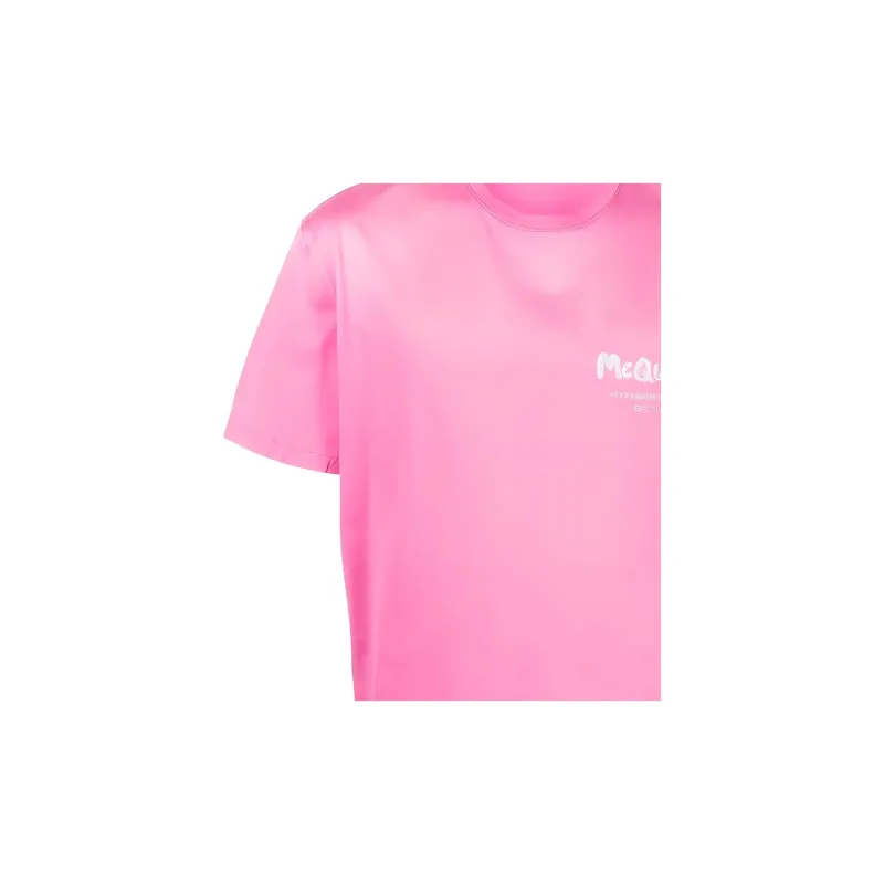 Alexander McQueen SS23 T Shirt Men's Pink-4