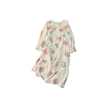 Ta Yan Nightgown Women's Apricot