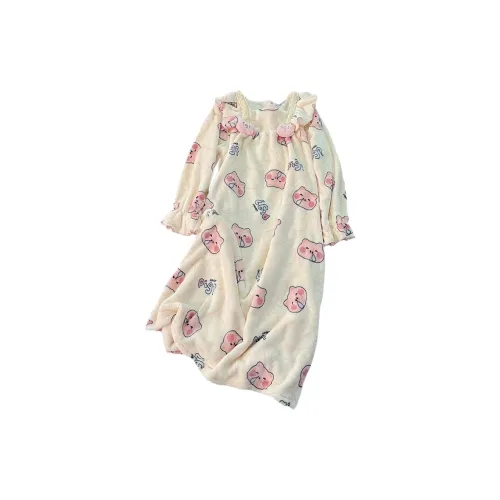 Ta Yan Nightgown Women's Apricot