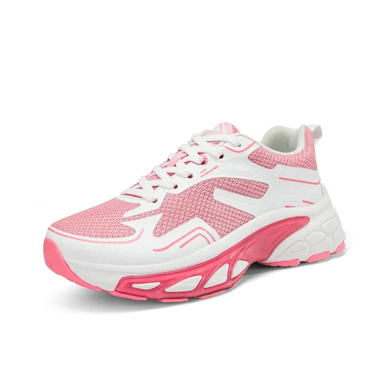 Kinglake Cushioning Slip Resistant Height Increasing Low Top Chunky Sneakers Women's-1