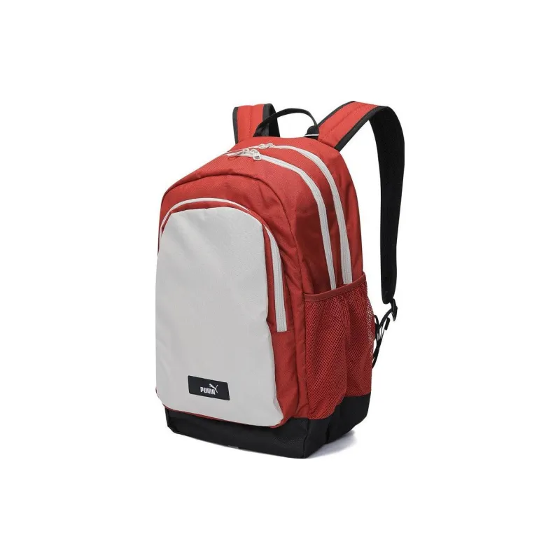 PUMA Polyester Backpack Medium Size Unisex Red & White-3