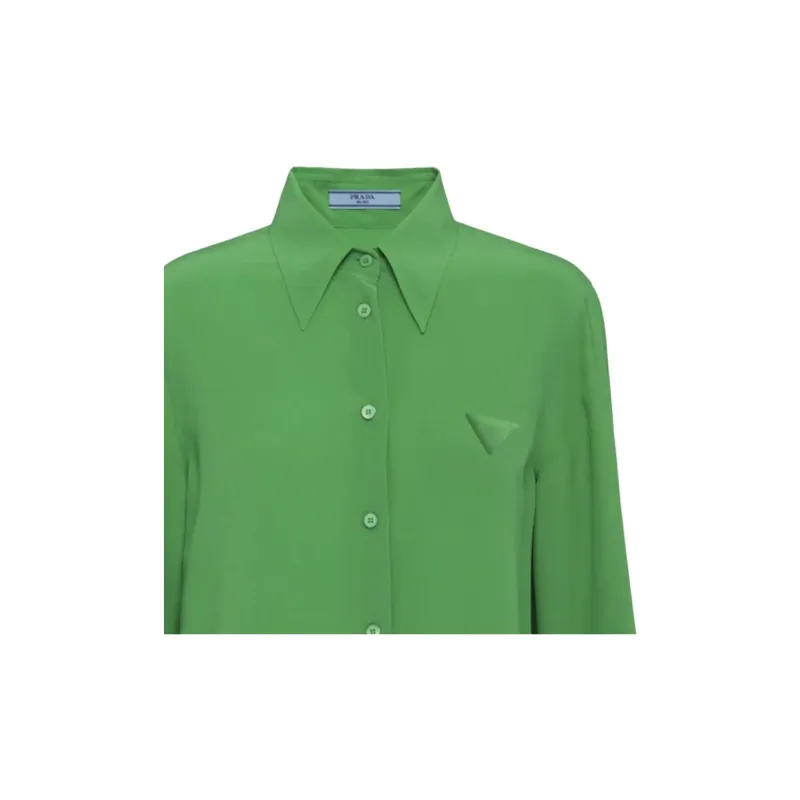 PRADA Shirts Women's Green-3