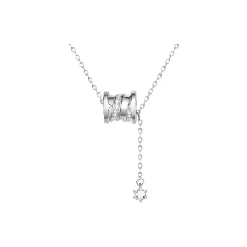 AFN 925 Sterling Silver Necklaces Women's