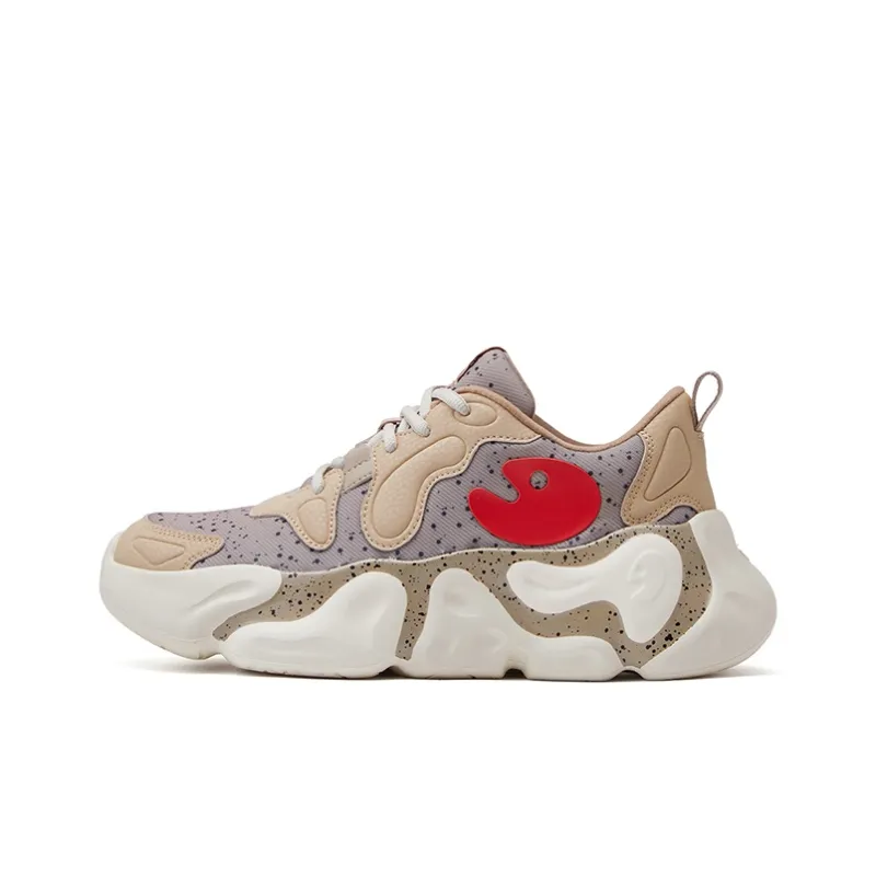 U.IN Painted Travel Shoes Low Top Chunky Sneakers Unisex-8
