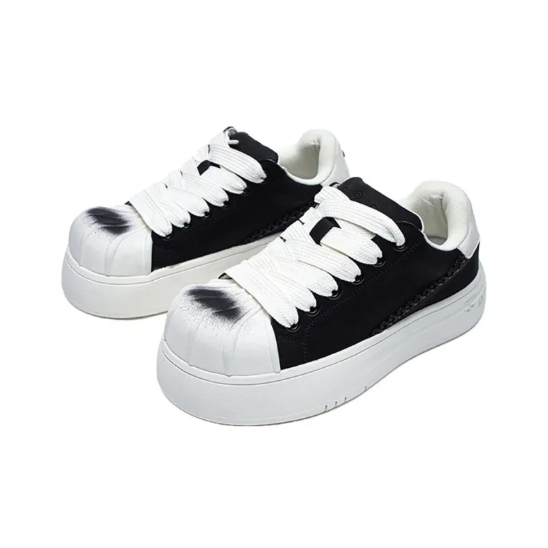Bellum Han Coverage Low Top Skateboard Shoes Unisex White-1