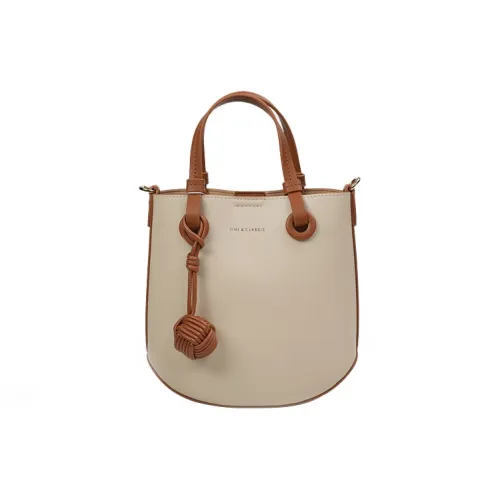 OMI Synthetic Leather Crossbody Handbag Regular Women's Brown