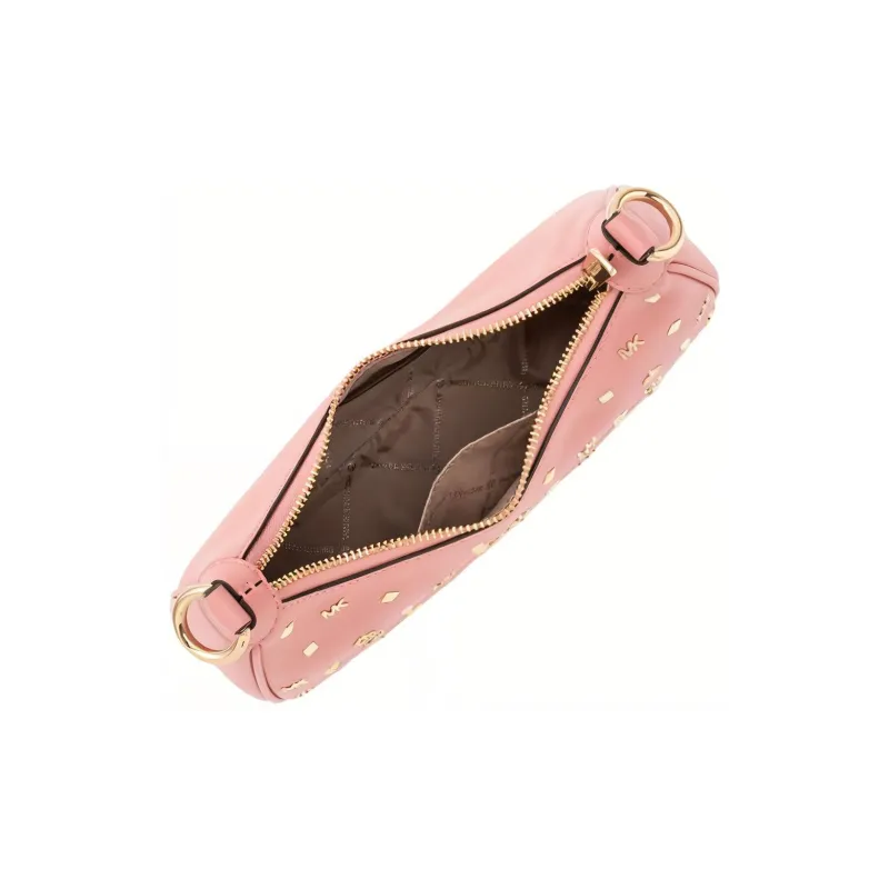 MICHAEL KORS Leather Portable Crossbody Bag Shoulder Bag Women's Pink-3