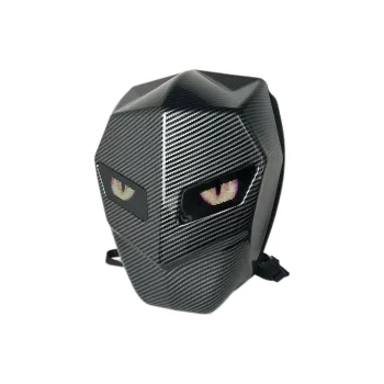 OKEKE ABS+PC Backpack Unisex Carbon Fiber Color