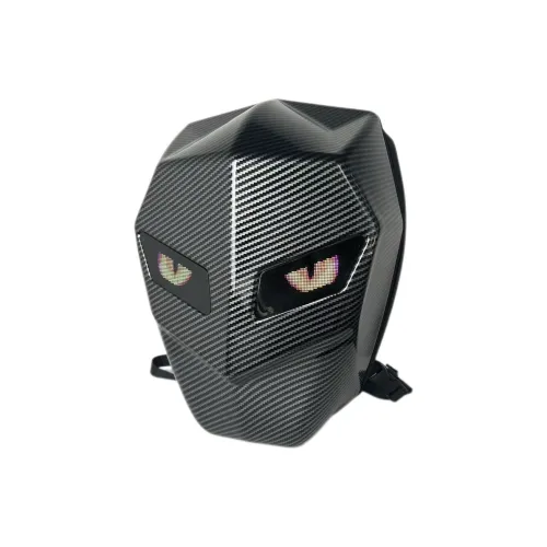 OKEKE ABS+PC Backpack Unisex Carbon Fiber Color