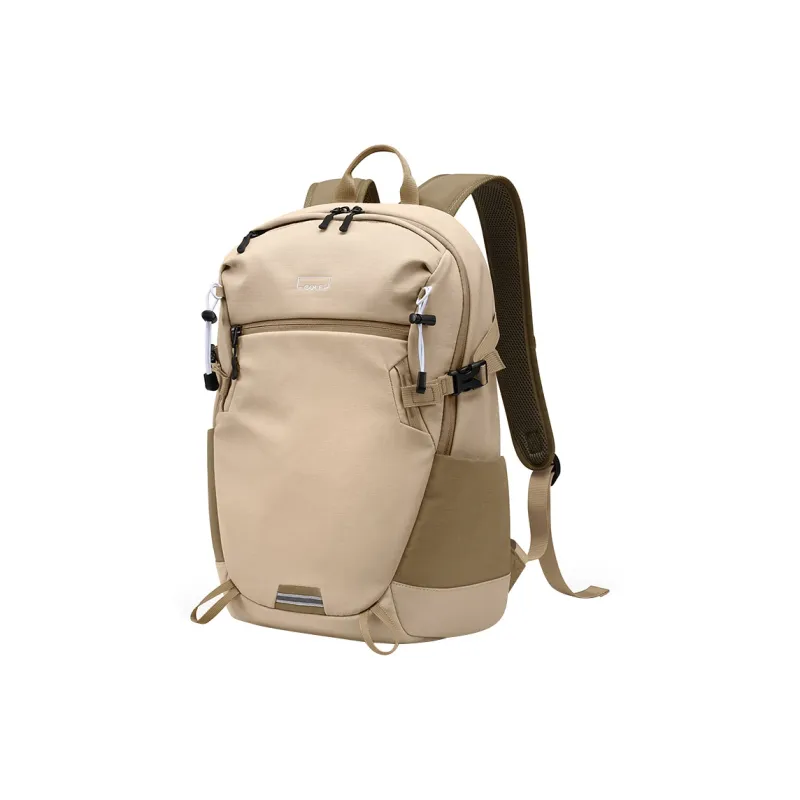 GOLF Fabric Outdoor Bag Backpack Regular Unisex Ivory White/Tea Brown-4