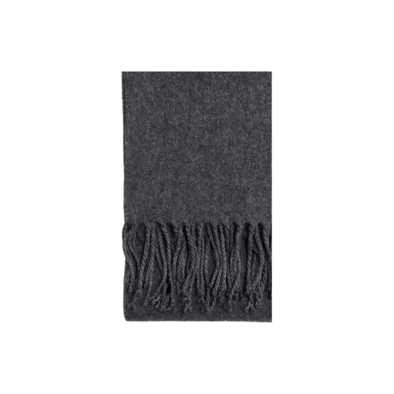 H&M Polyester Knit Scarves Women's Gray-0
