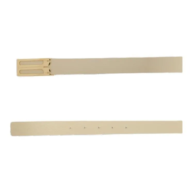 Victoria Beckham Logo Plaque Buckle Belt-2