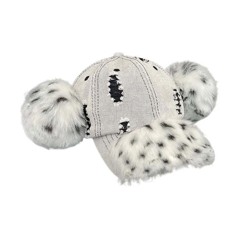 SLEEPYWALK Denim Baseball Caps Unisex-2